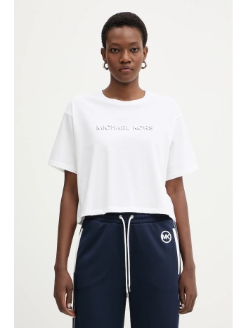 βαμβακερό μπλουζάκι michael michael kors 100% βαμβάκι