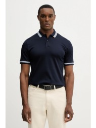 βαμβακερό μπλουζάκι πόλο boss h-phillipson 202 100% βαμβάκι