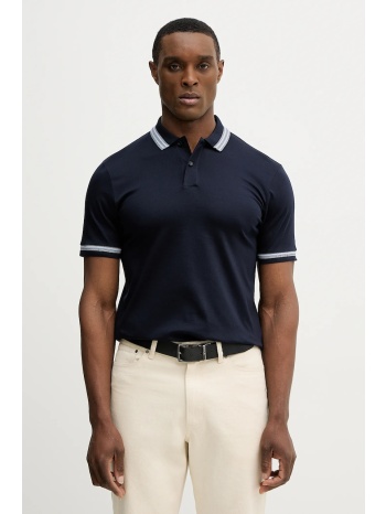 βαμβακερό μπλουζάκι πόλο boss h-phillipson 202 100% βαμβάκι