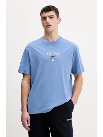 βαμβακερό μπλουζάκι guess jeans 100% βαμβάκι