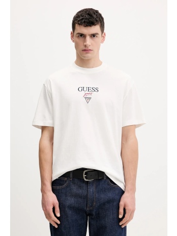 βαμβακερό μπλουζάκι guess jeans 100% βαμβάκι