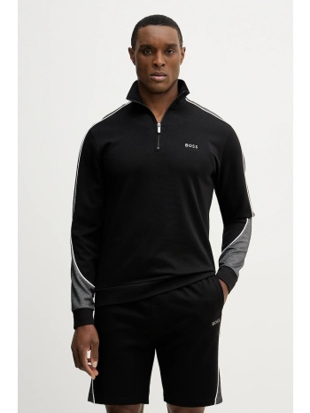 φούτερ lounge boss tracksuit 1/4 jacket 70% βαμβάκι, 30%