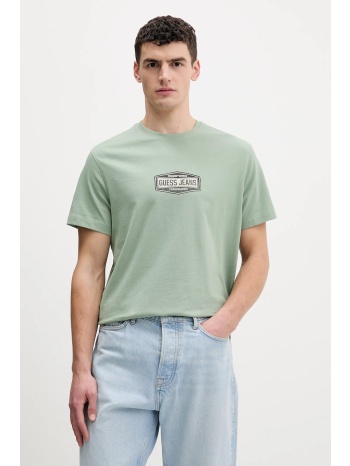 βαμβακερό μπλουζάκι guess jeans 100% βαμβάκι