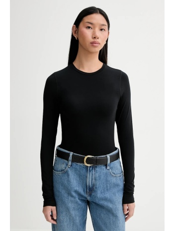 g-star μακρυμάνικο crew slim 97% μοντάλ, 3% ελαστάν