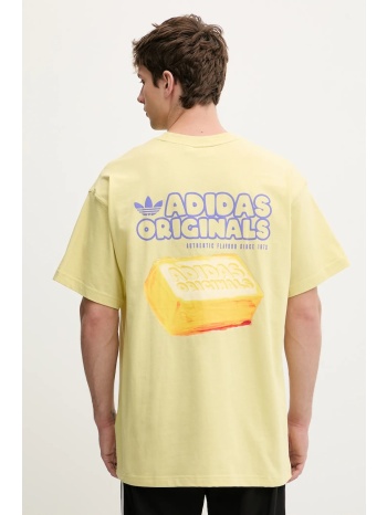 βαμβακερό μπλουζάκι adidas originals butter 100% βαμβάκι
