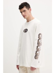 βαμβακερή μπλούζα με μακριά μανίκια adidas originals 100% βαμβάκι