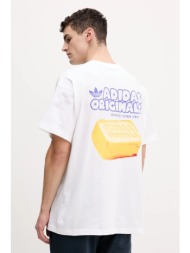 βαμβακερό μπλουζάκι adidas originals butter 100% βαμβάκι