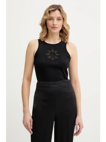 βαμβακερό τοπ twinset κύριο υλικό 100% βαμβάκικέντημα