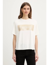 μπλουζάκι twinset κύριο υλικό: 100% βισκόζη
φόδρα: 100% πολυεστέρας
πρόσθετο υλικό: 100% μεταλλιωμέν