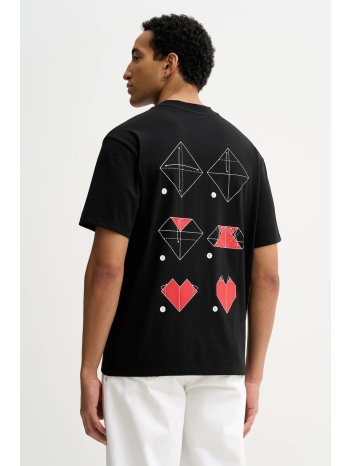 βαμβακερό μπλουζάκι hugo dalentin 100% βαμβάκι