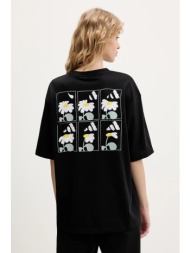 βαμβακερό μπλουζάκι adidas soft side 100% βαμβάκι