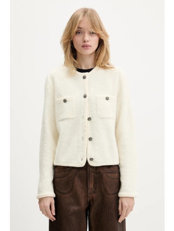 ζακέτα με προσθήκη μαλλιού gestuz 48% πολυαμίδιο, 36%