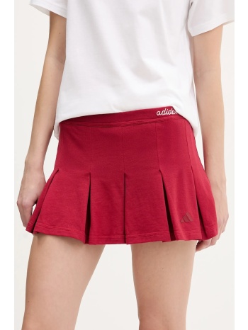 βαμβακερή φούστα adidas 100% βαμβάκι
