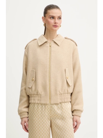 μπουφάν με προσθήκη μάλλινου υφάσματος marciano by guess