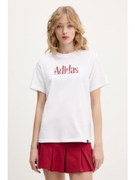 βαμβακερό μπλουζάκι adidas soft sports 100% βαμβάκι