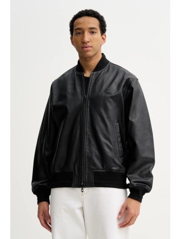 δερμάτινο μπουφάν bomber diesel l-type κύριο υλικό 100%