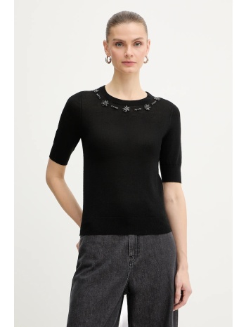 t-shirt με προσθήκη μαλλιού iblues fresia 50% ακρυλικό, 50%