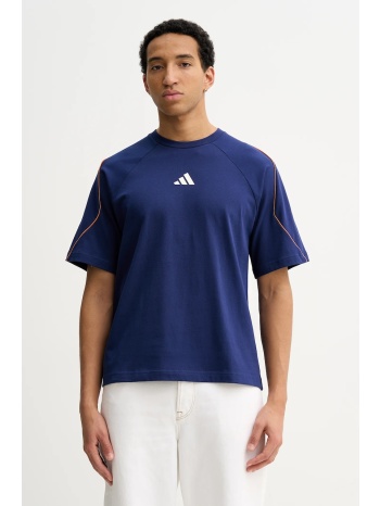 βαμβακερό μπλουζάκι adidas stadium 100% βαμβάκι