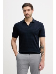 βαμβακερό μπλουζάκι πόλο joop! 100% βαμβάκι