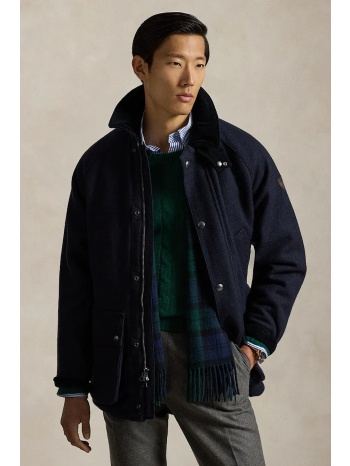 μάλλινο μπουφάν polo ralph lauren κύριο υλικό 100%