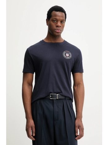 βαμβακερό μπλουζάκι gant 100% βαμβάκι