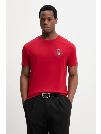 βαμβακερό μπλουζάκι gant 100% βαμβάκι