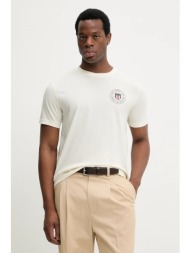 βαμβακερό μπλουζάκι gant 100% βαμβάκι