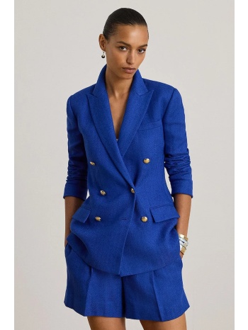 σακάκι με προσθήκη λινού lauren ralph lauren κύριο υλικό