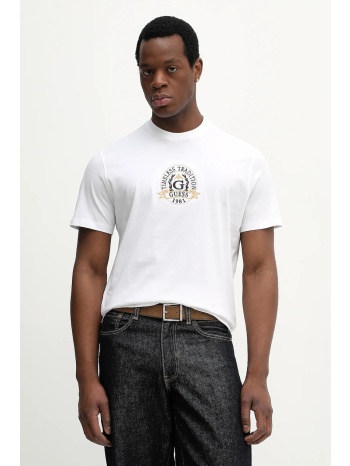 βαμβακερό μπλουζάκι guess 100% βαμβάκι