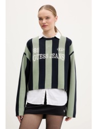πουλόβερ guess jeans 72% βισκόζη, 28% πολυεστέρας