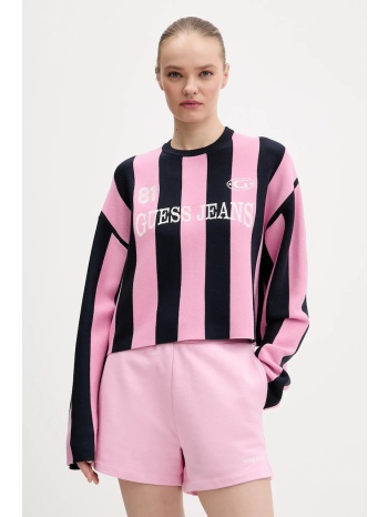 πουλόβερ guess jeans 72% βισκόζη, 28% πολυεστέρας