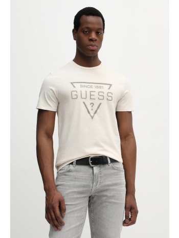 βαμβακερό μπλουζάκι guess 100% βαμβάκι