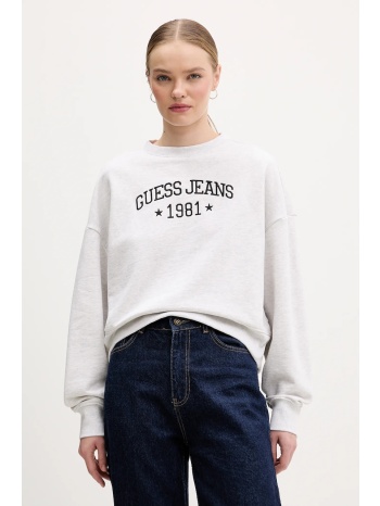 βαμβακερή μπλούζα guess jeans 100% βαμβάκι