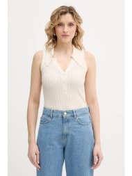 top με προσθήκη μαλλιού pinko υλικό 1: 80% μαλλί, 10% μετάξι, 10% κασμίρι
υλικό 2: 85% βαμβάκι, 15% 