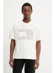 βαμβακερό μπλουζάκι tommy jeans 100% βαμβάκι