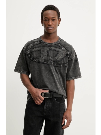 βαμβακερό μπλουζάκι diesel t-boxt-den 100% βαμβάκι