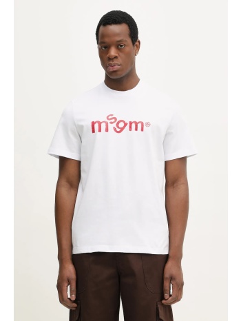 βαμβακερό μπλουζάκι msgm 100% βαμβάκι