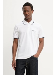 βαμβακερό μπλουζάκι πόλο guess jeans 100% βαμβάκι