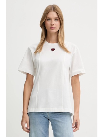 βαμβακερό μπλουζάκι pinko 100% βαμβάκι