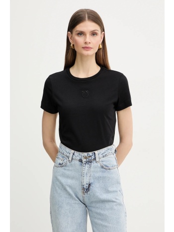 βαμβακερό μπλουζάκι pinko 100% βαμβάκι