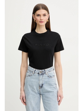 βαμβακερό μπλουζάκι pinko 100% βαμβάκι