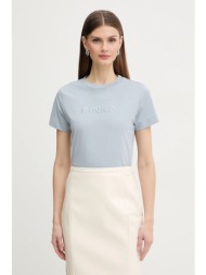 βαμβακερό μπλουζάκι pinko 100% βαμβάκι