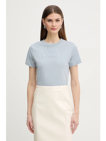 βαμβακερό μπλουζάκι pinko 100% βαμβάκι