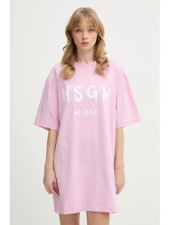 βαμβακερό φόρεμα msgm ...