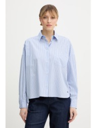 βαμβακερό πουκάμισο weekend max mara aureo 100% βαμβάκι