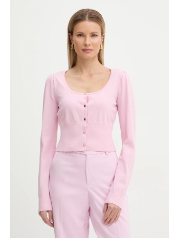 πλεκτή ζακέτα fracomina 65% βισκόζη, 35% πολυαμίδιο