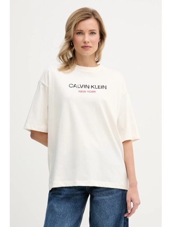 βαμβακερό μπλουζάκι calvin klein jeans 100% βαμβάκι