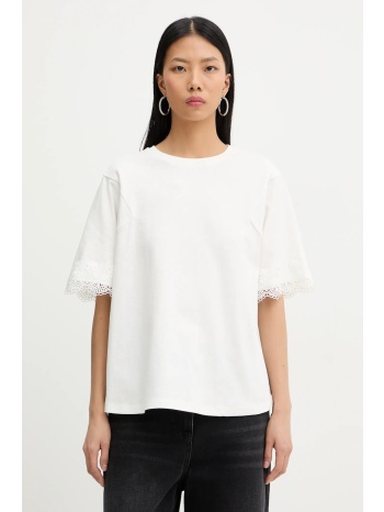 βαμβακερό μπλουζάκι twinset κύριο υλικό 100%