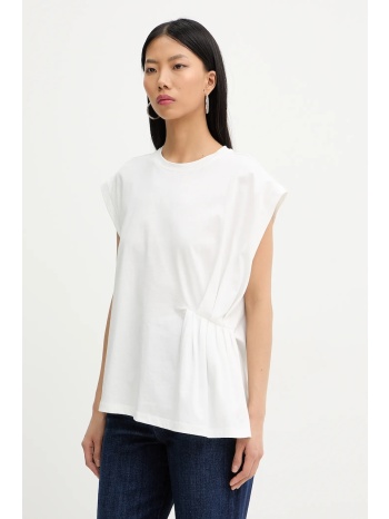 βαμβακερό μπλουζάκι twinset 100% βαμβάκι