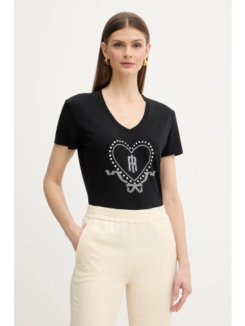 μπλουζάκι fracomina 95% βαμβάκι, 5% ελαστάν